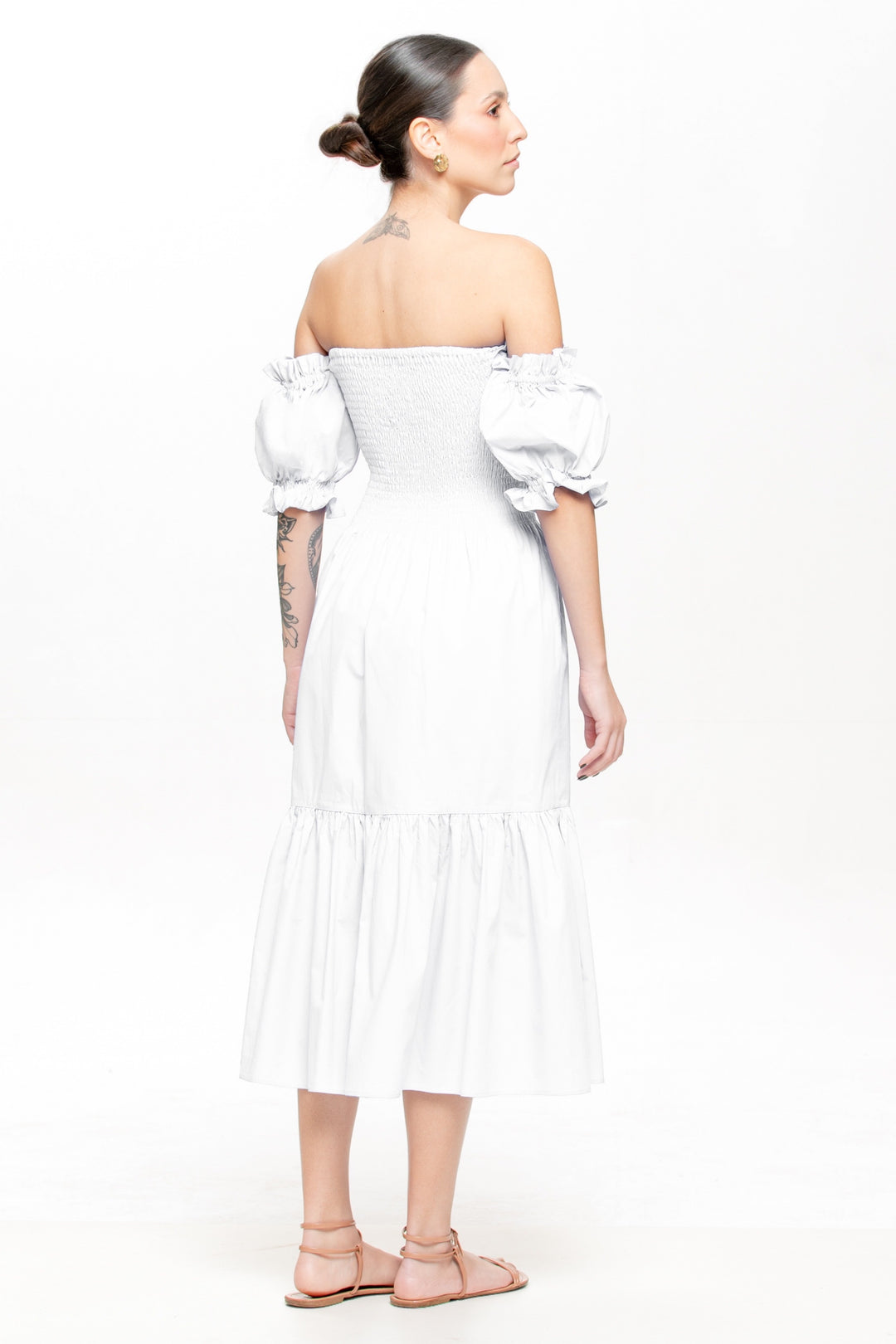 Vestido Midi Luzia Off White