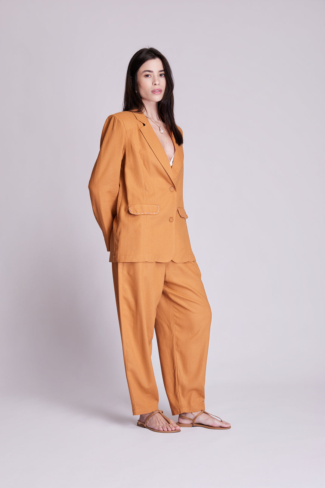 Blazer Cotidiano Caramelo