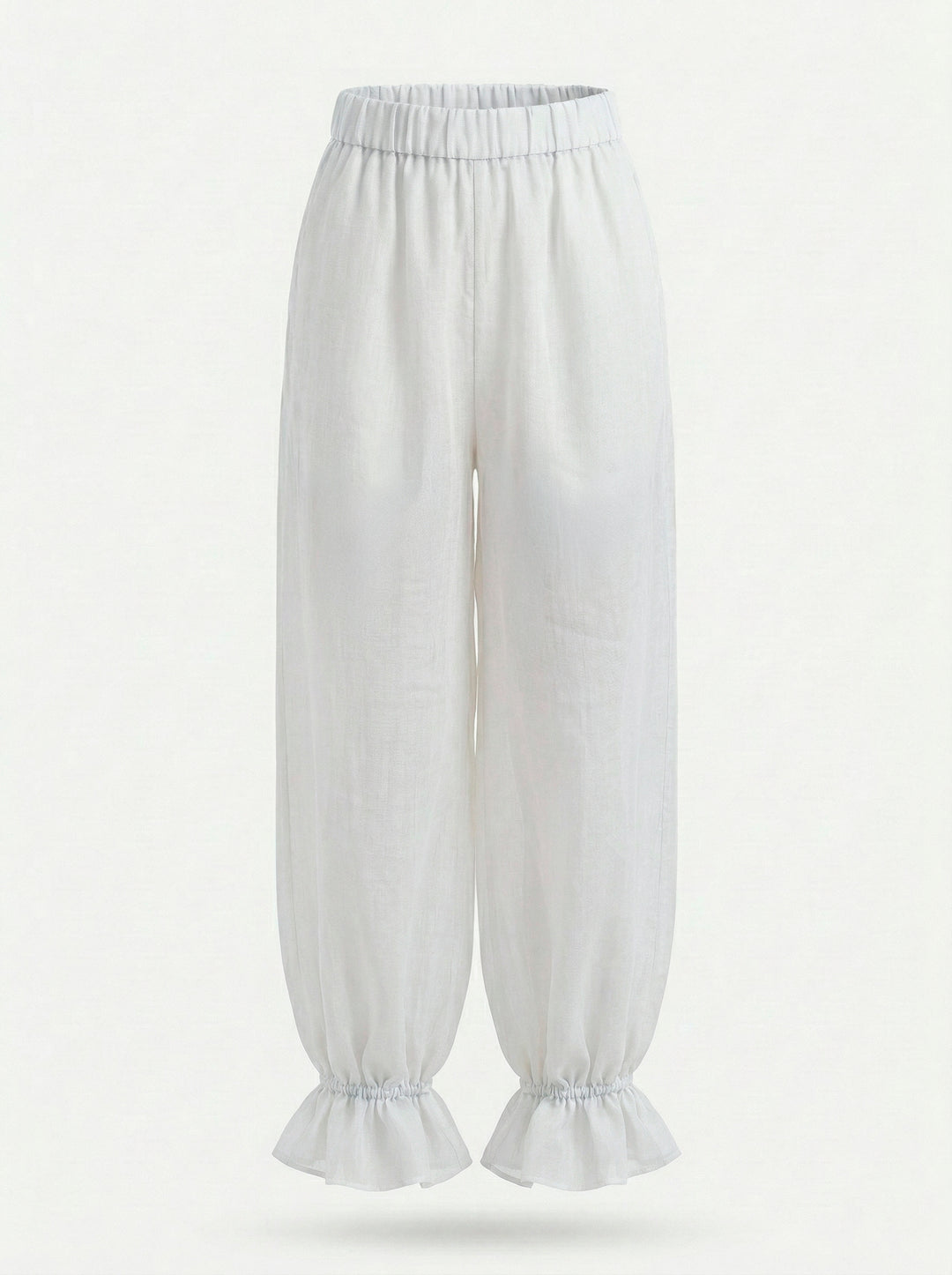 Calça Aladim Flora Rami Branco