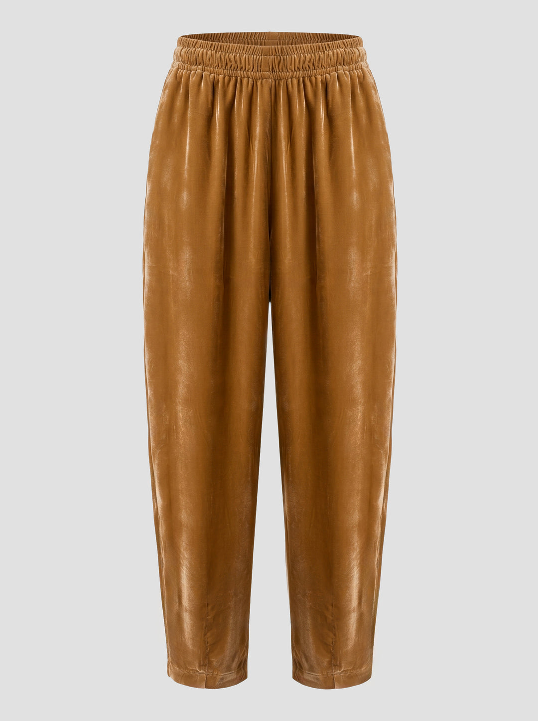 Calça Slouchy Antonella Veludo Caramelo