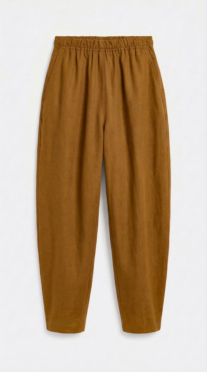Calça Slouchy Cotidiano Caramelo