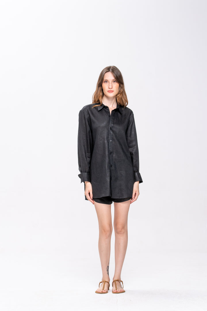 Black Headdress Shirt