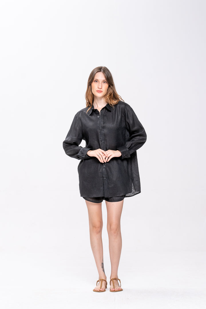 Black Headdress Shirt