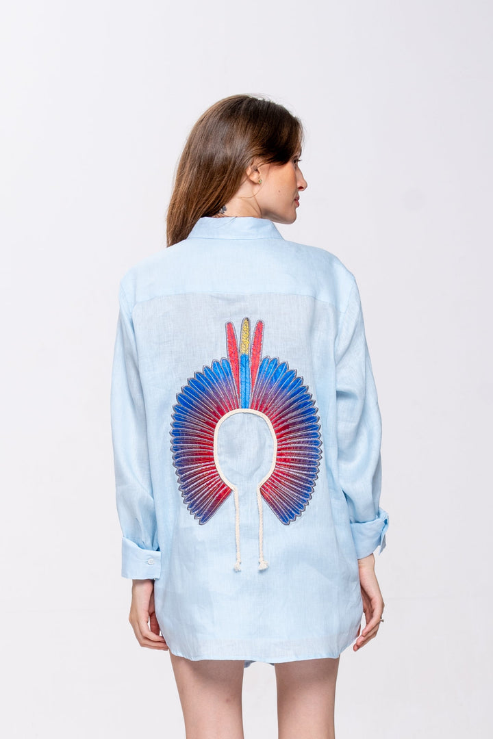 Black Headdress Shirt