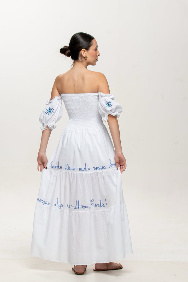 Vestido Proteção Branco