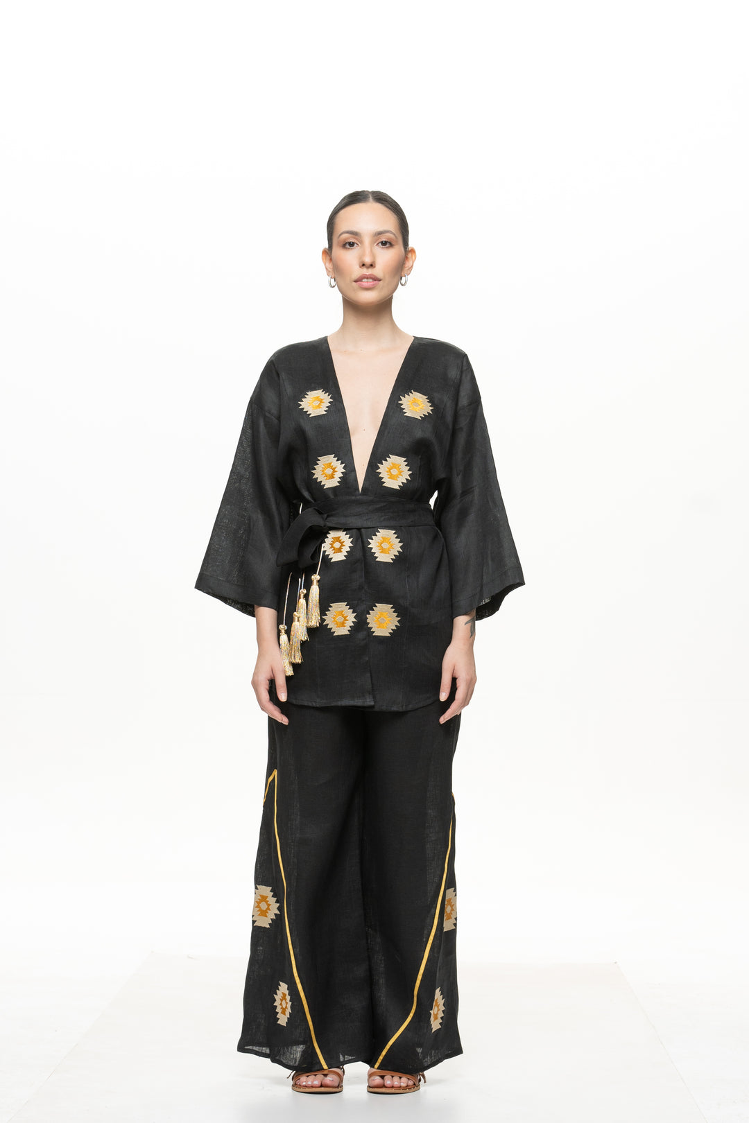 Kimono Marrocos Preto