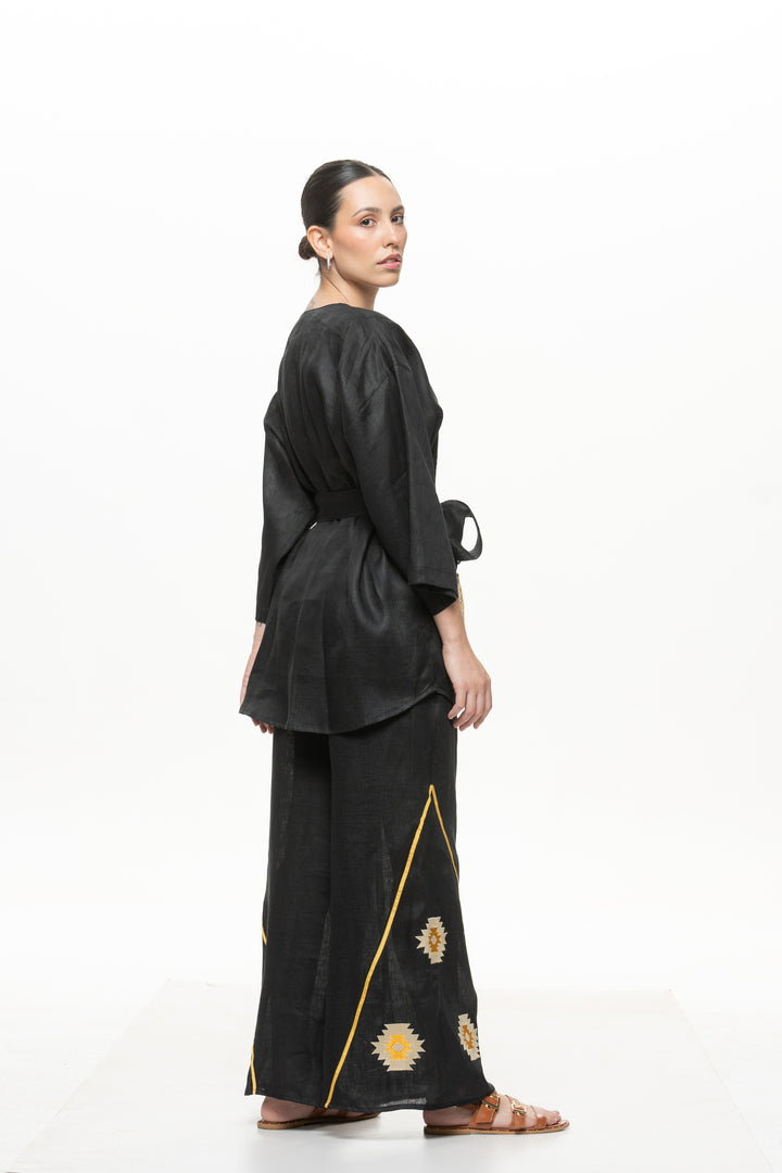 Kimono Marrocos Preto