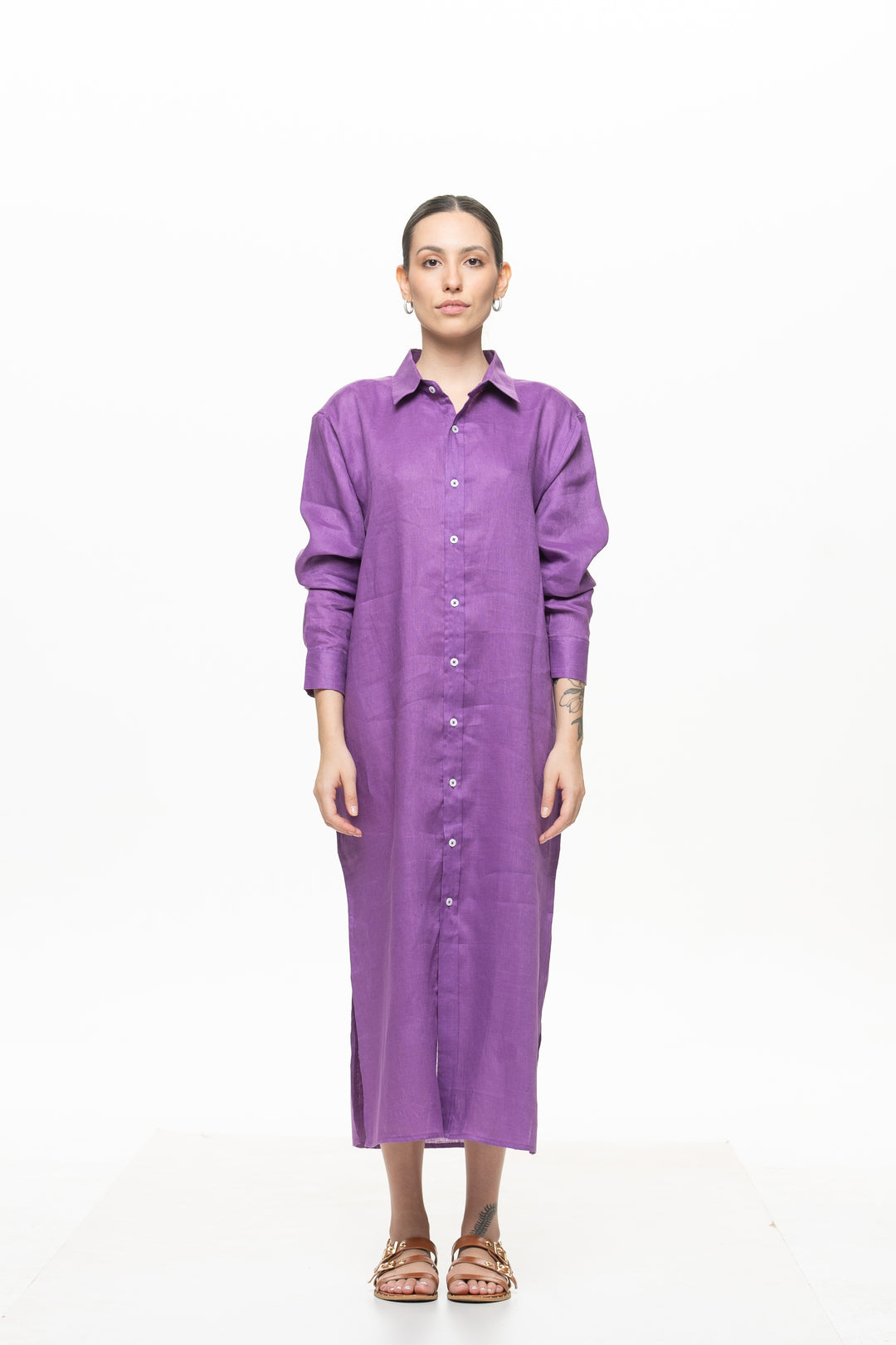 Chemise Cocar Roxo