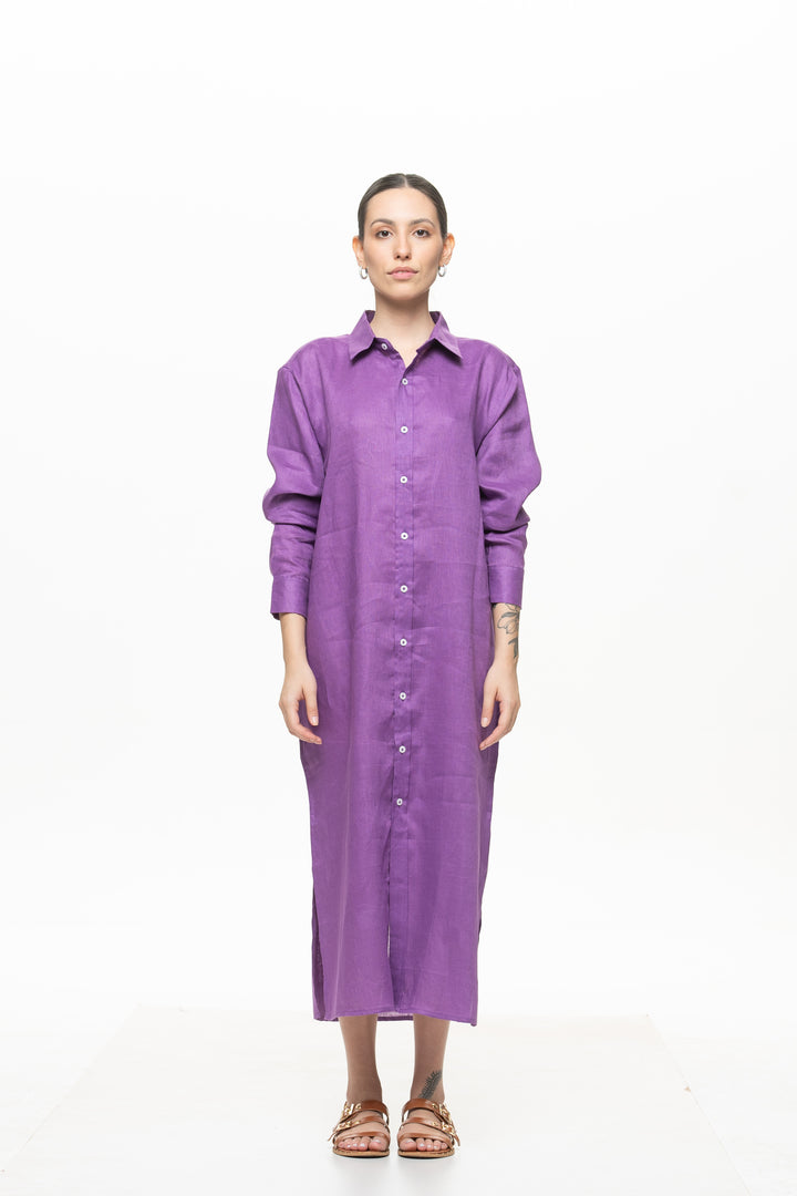 Chemise Cocar Roxo