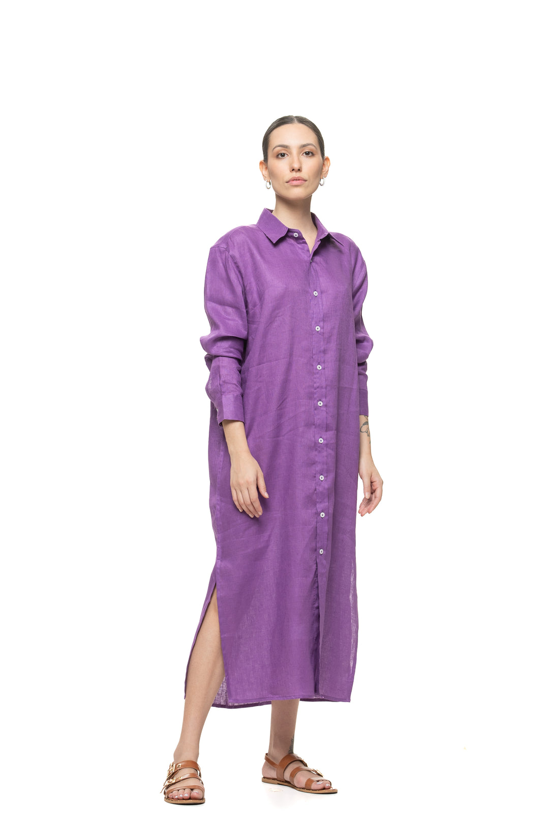 Chemise Cocar Roxo