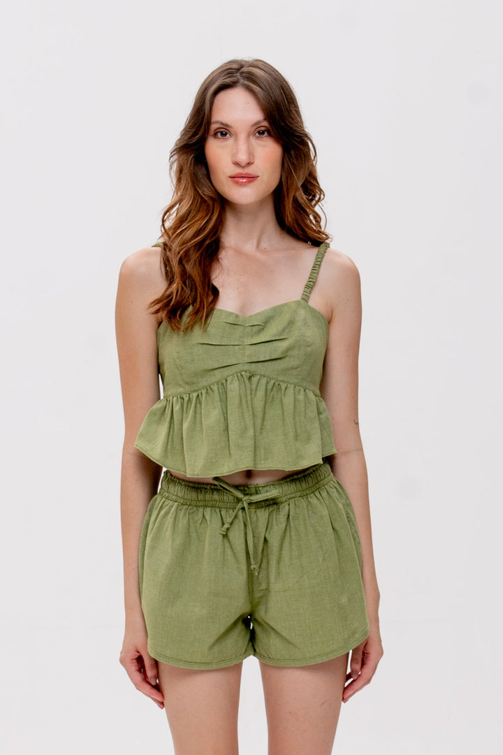 Shorts Boxer Maré Alta Verde