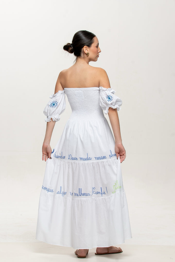 Vestido Proteção Branco