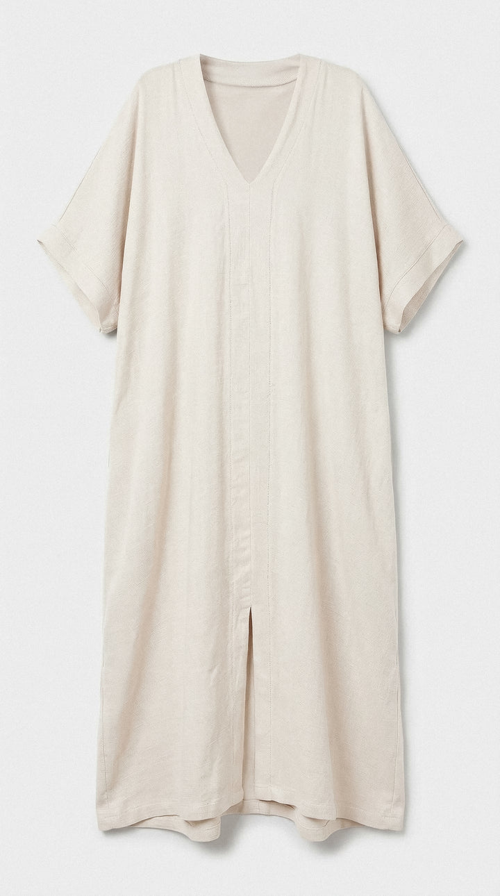 Kaftan Longo Falésias Off White