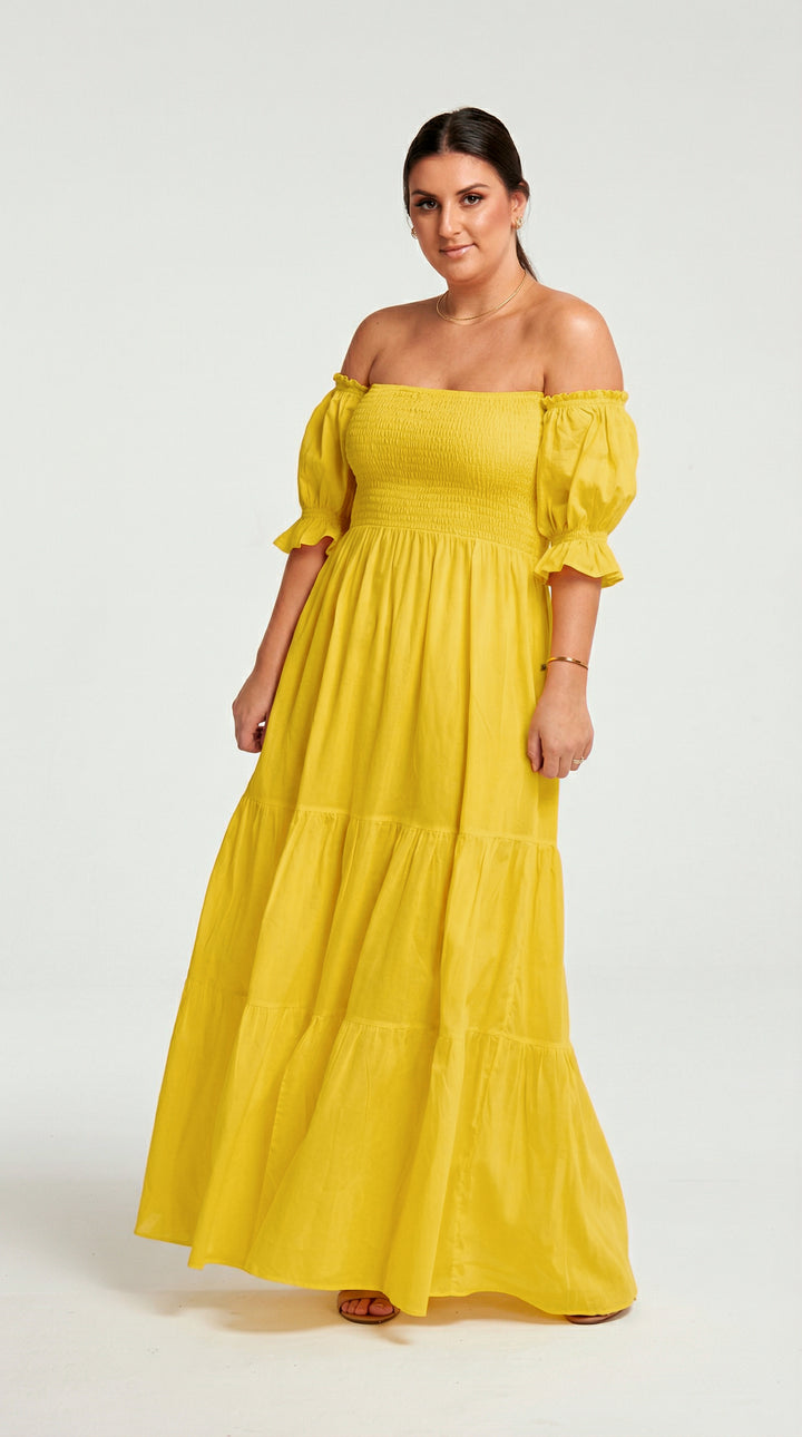 Vestido St Tropez Amarelo