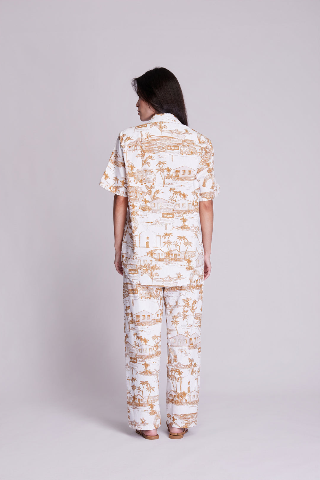 Camisa Trancoso Ocre
