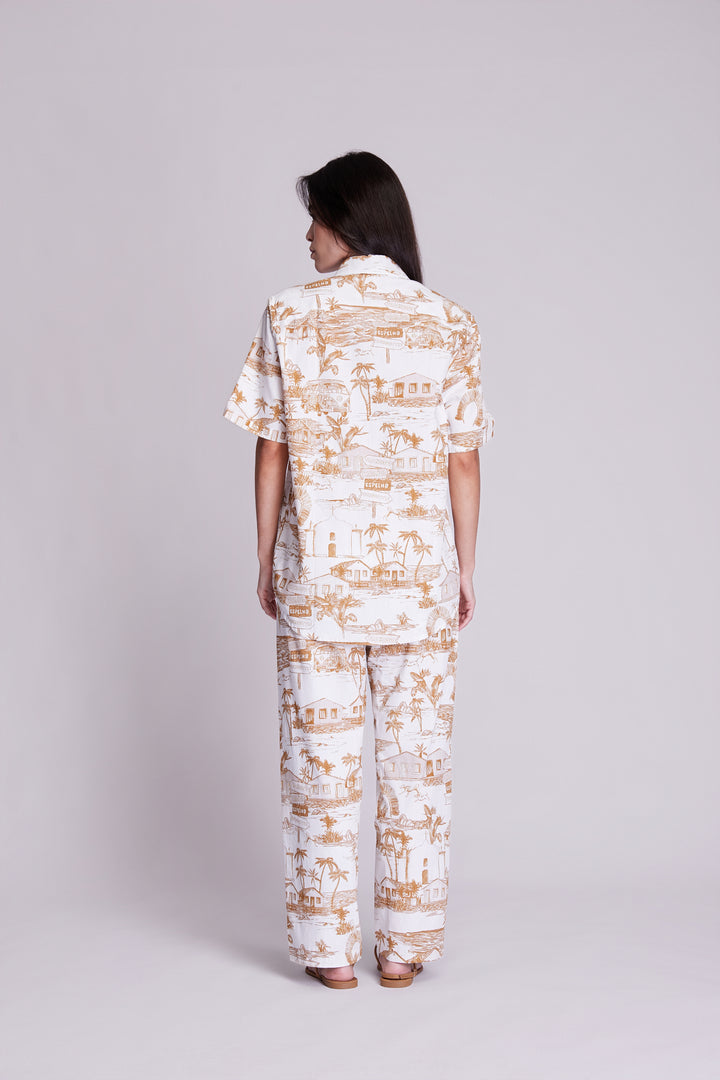 Camisa Trancoso Ocre