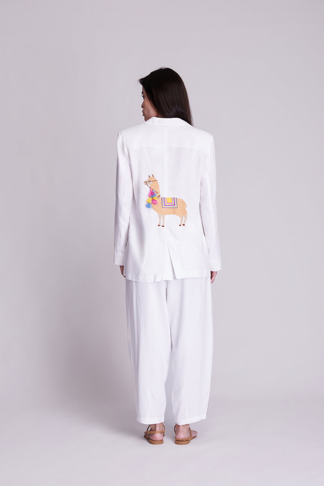 Fire Red Morocco Kimono