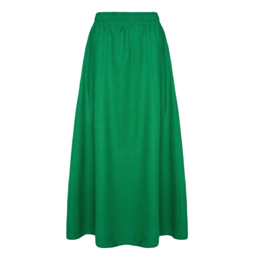 Saia Midi Cotidiano Verde