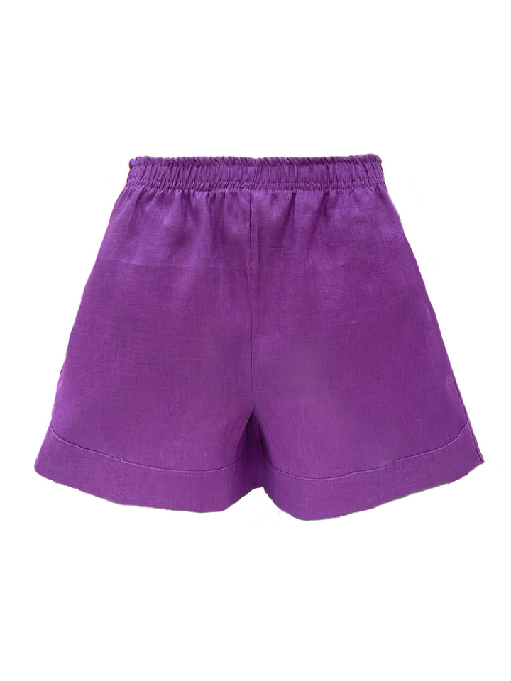 Shorts Cocar Roxo