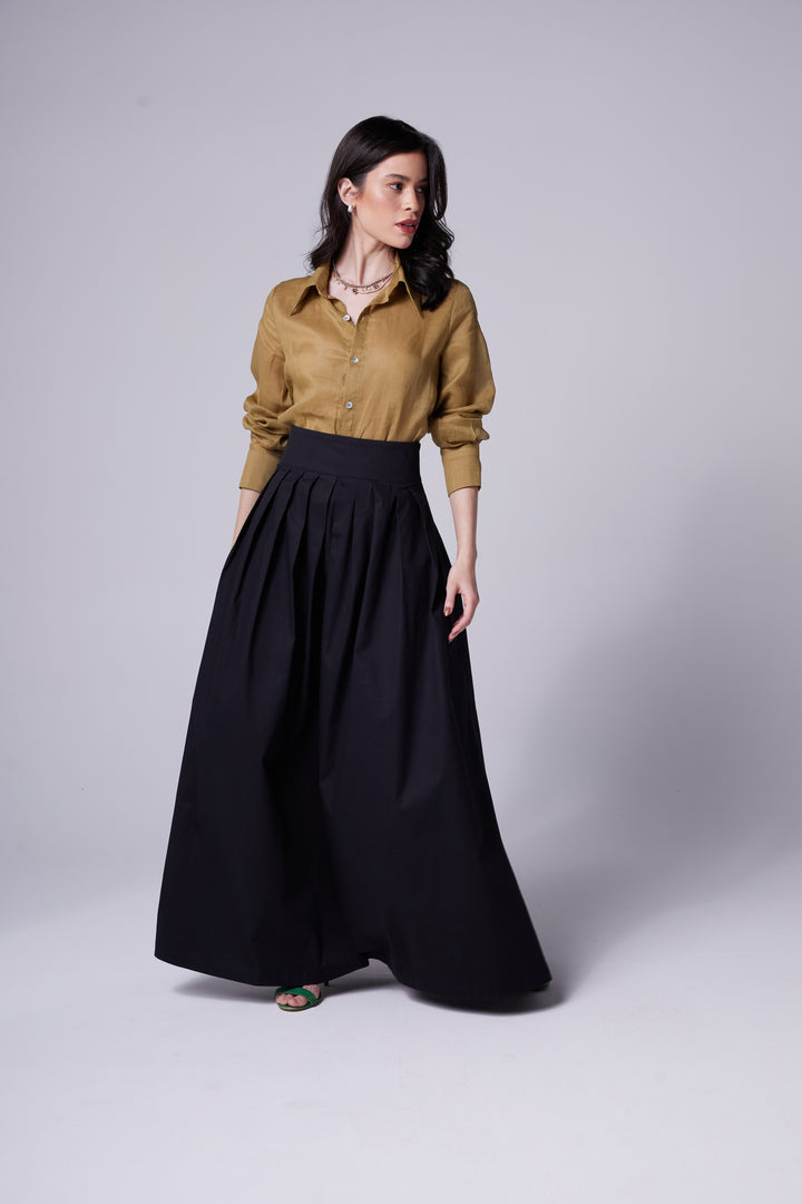 Camisa Quitéria Rami Dourado