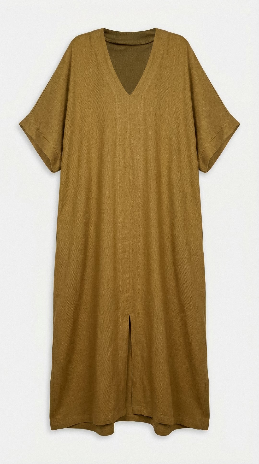 Kaftan Longo Falésias Dourado