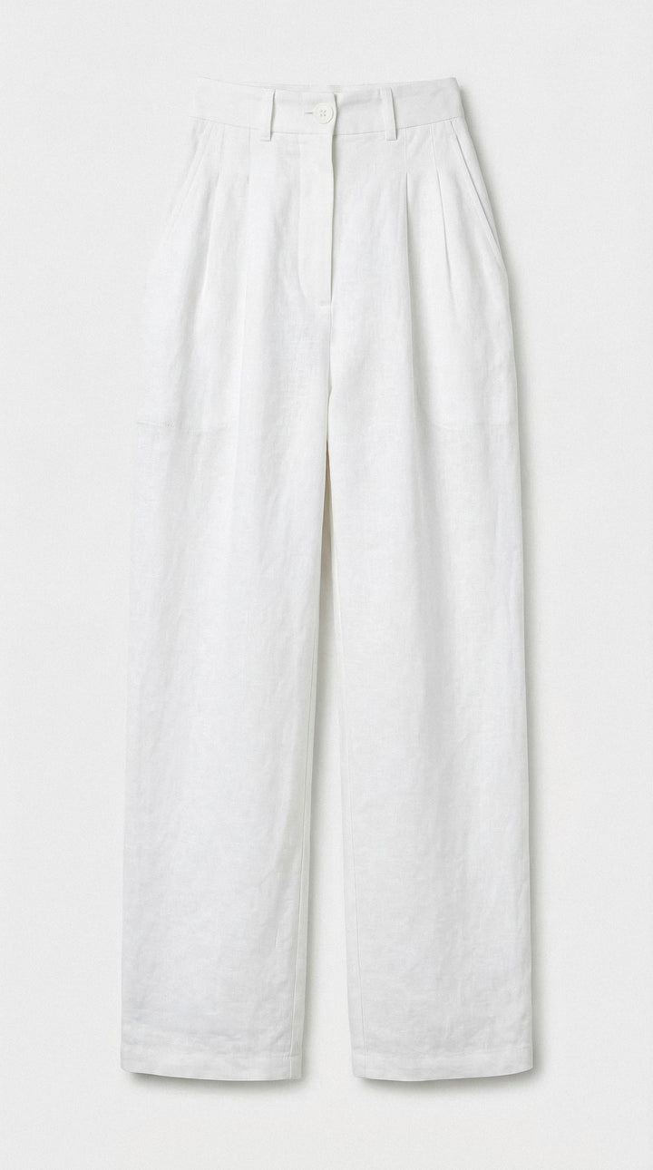 Calça Quitéria Linho Branco