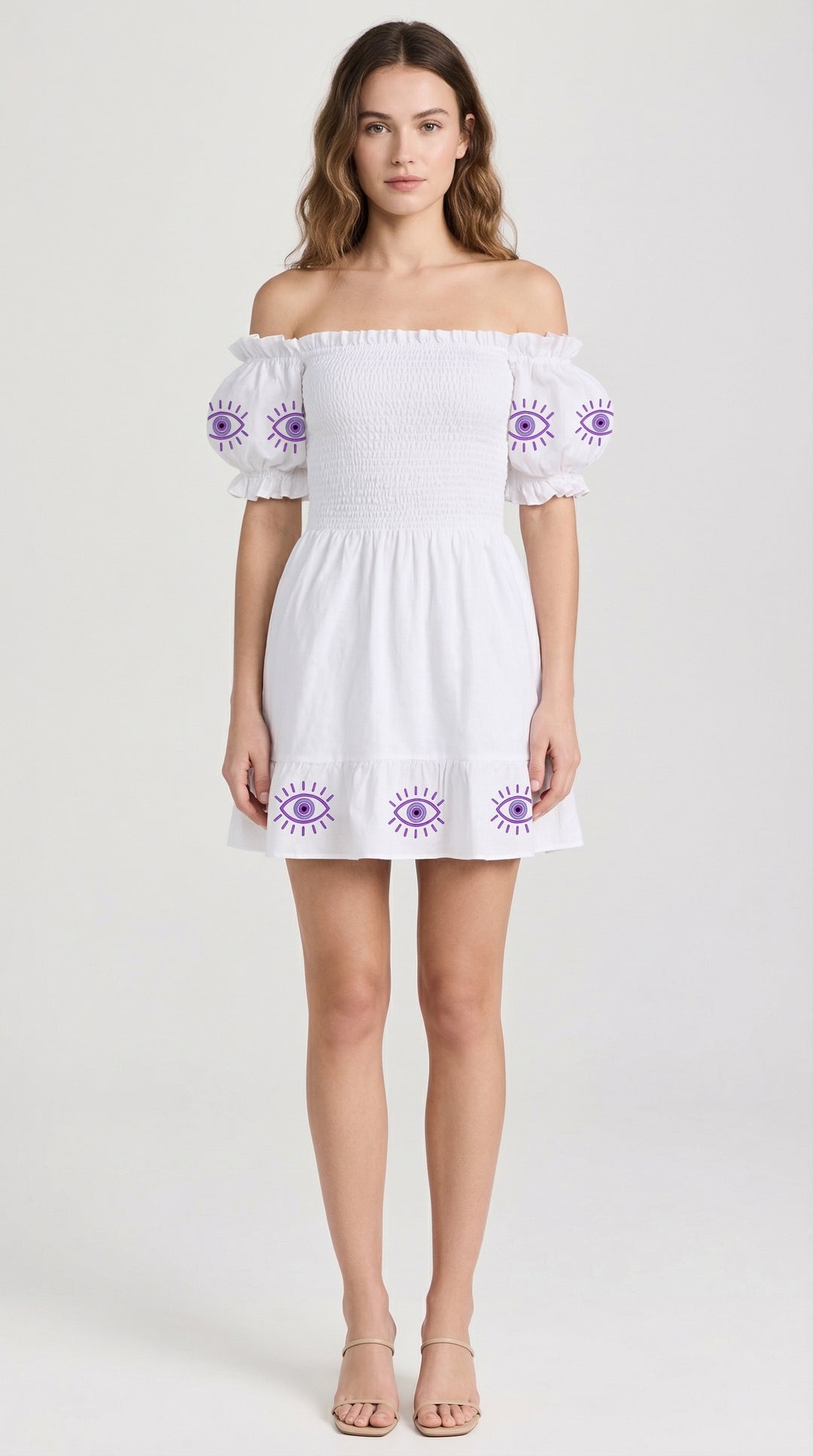 White Protective Micro Dress