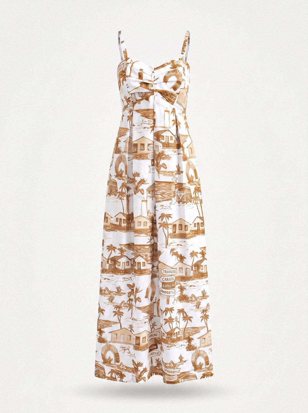 Vestido Trancoso Ocre