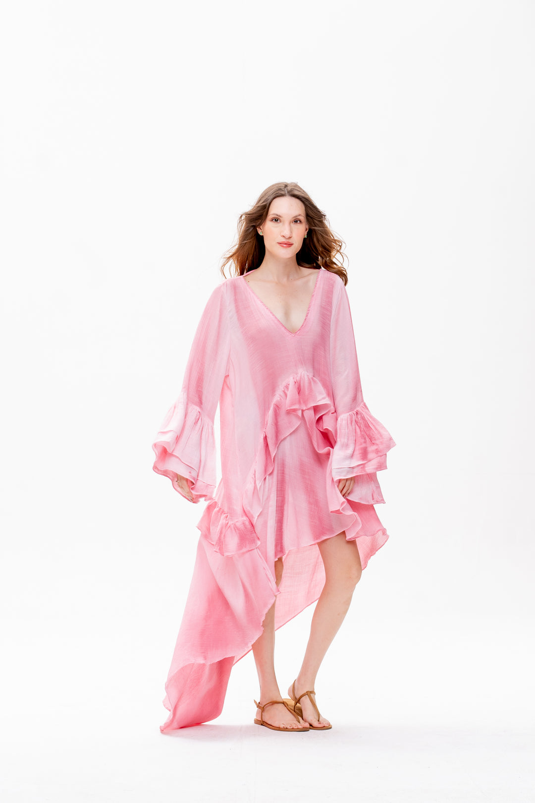 Vestido Mullet Bohoo Rosa Velho