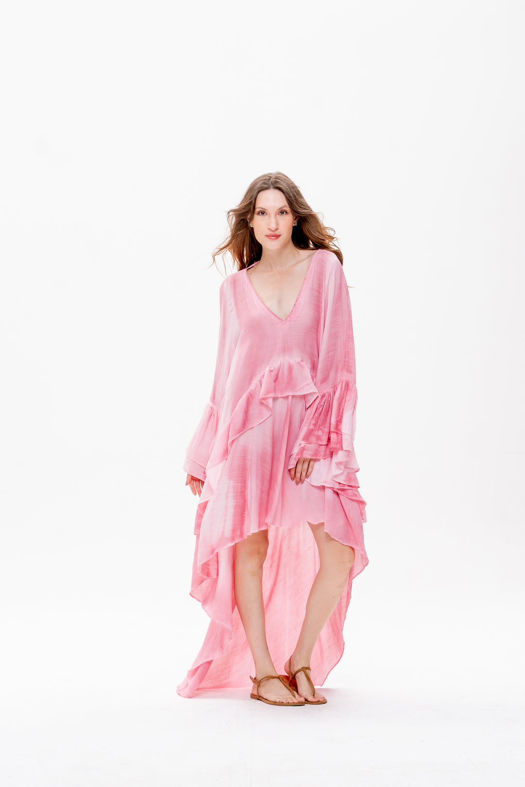 Vestido Mullet Bohoo Rosa Velho