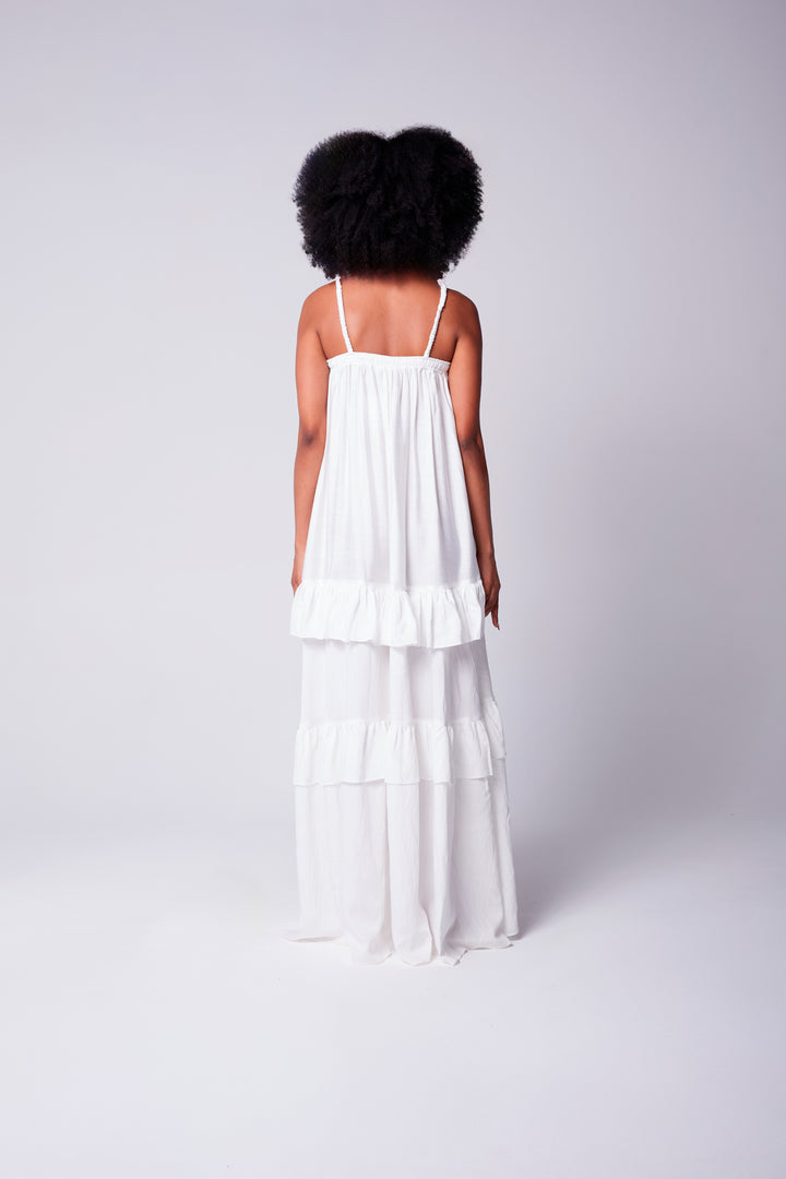 Vestido Alça Bohoo Branco