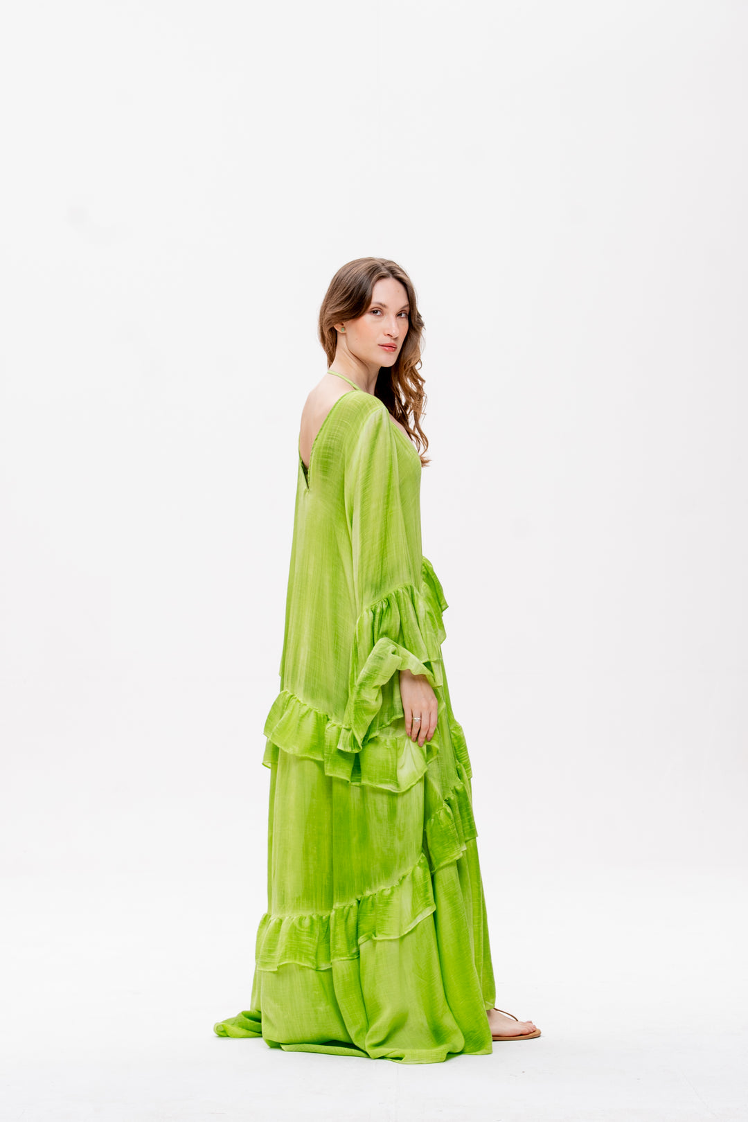 Vestido Bohoo Verde