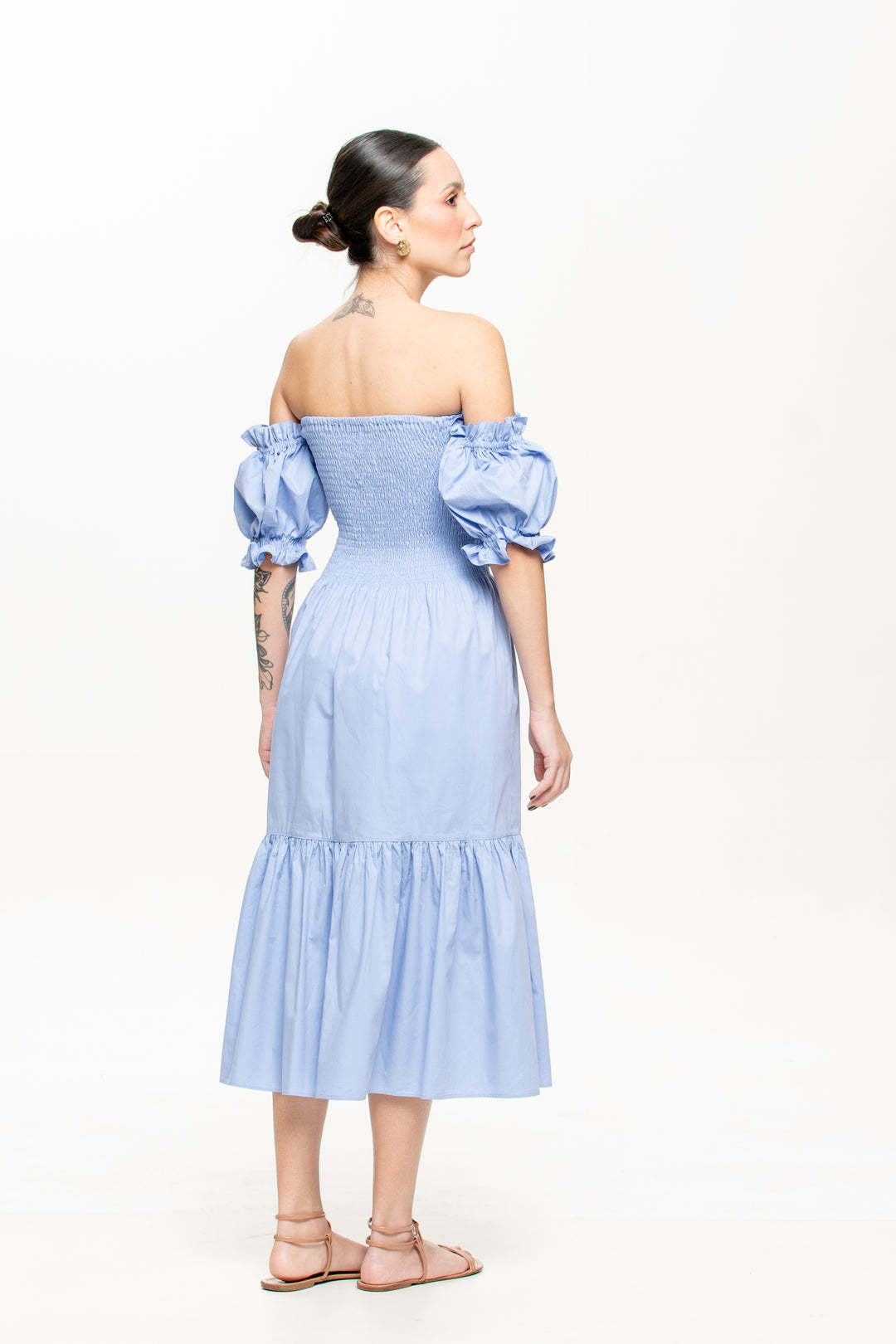Luzia Light Blue Midi Dress