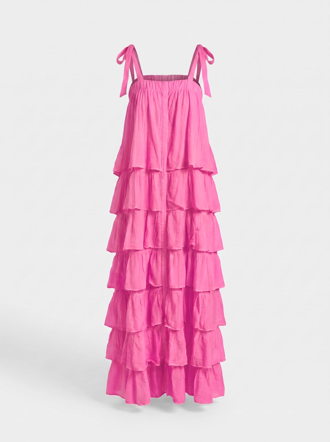 Vestido Malca Rosa Liso