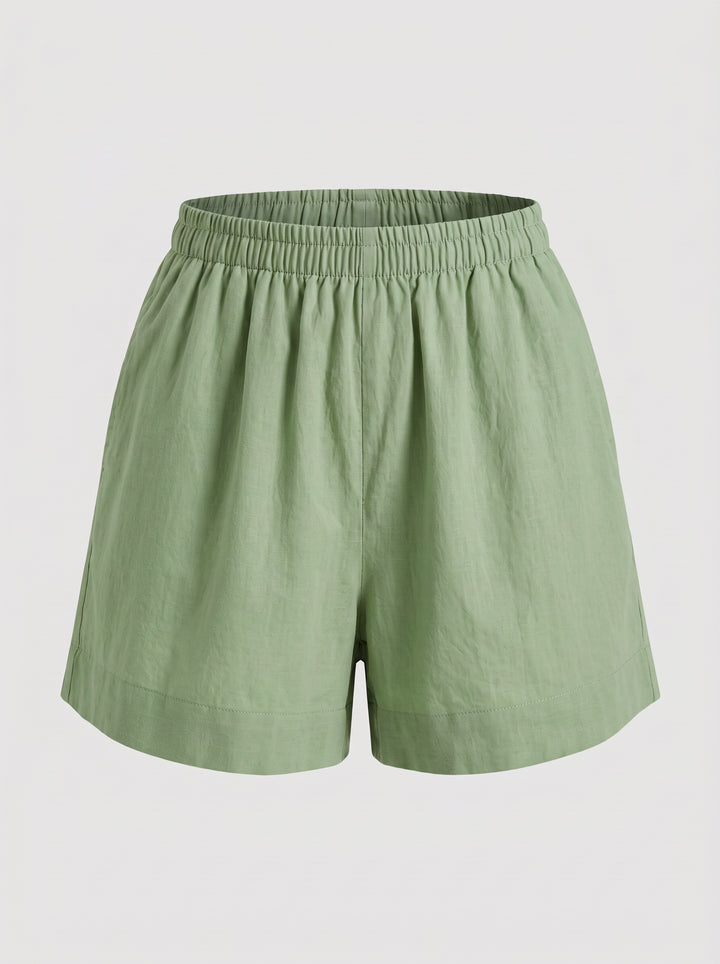 Shorts Reto Maré Alta Verde