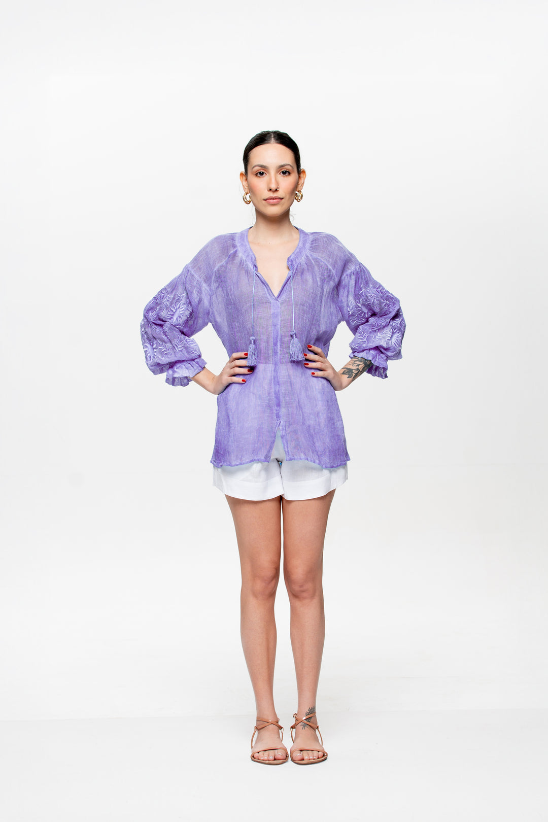 Valentina Indigo Blue and Blue Dress