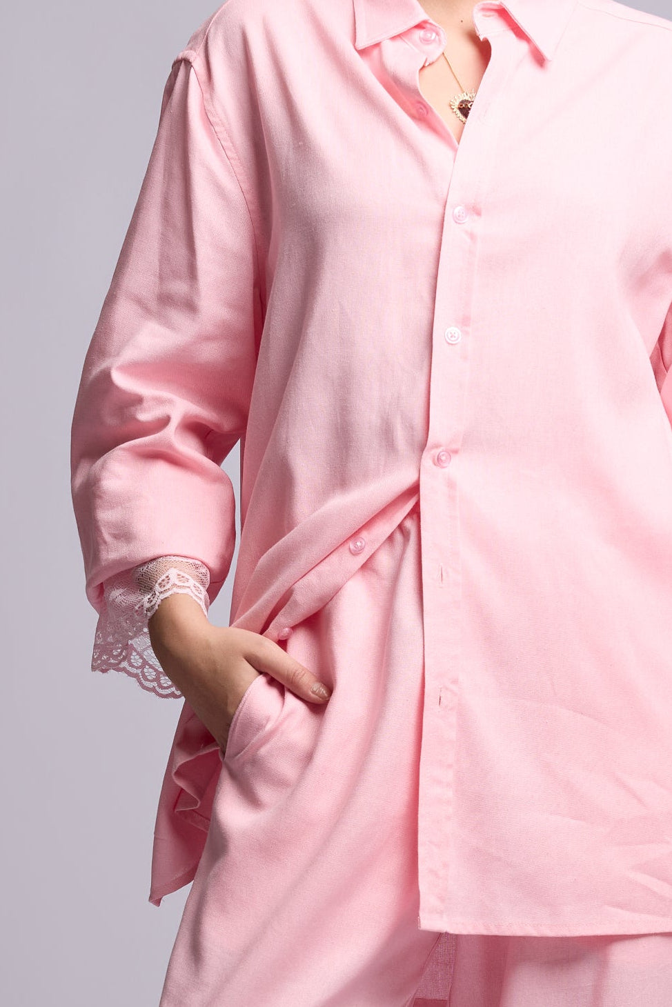 Fire Red Morocco Kimono
