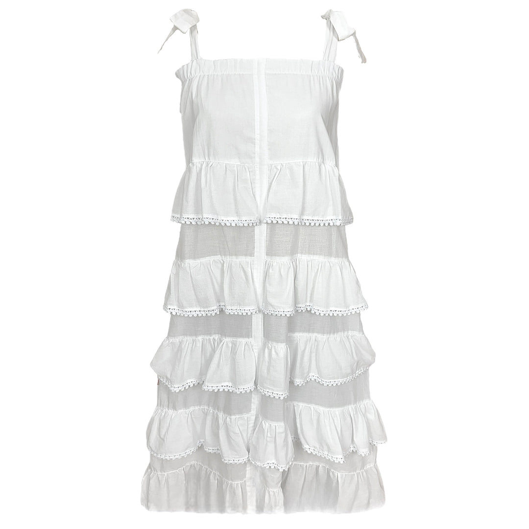 Vestido Greta Midi Branco