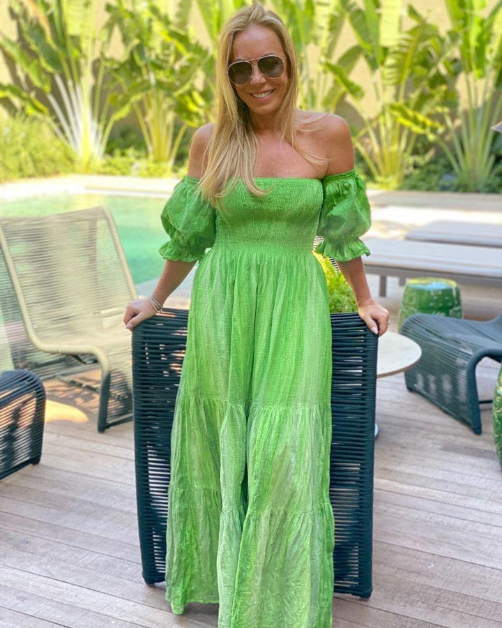 Vestido St Tropez Verde - Sohoostyle