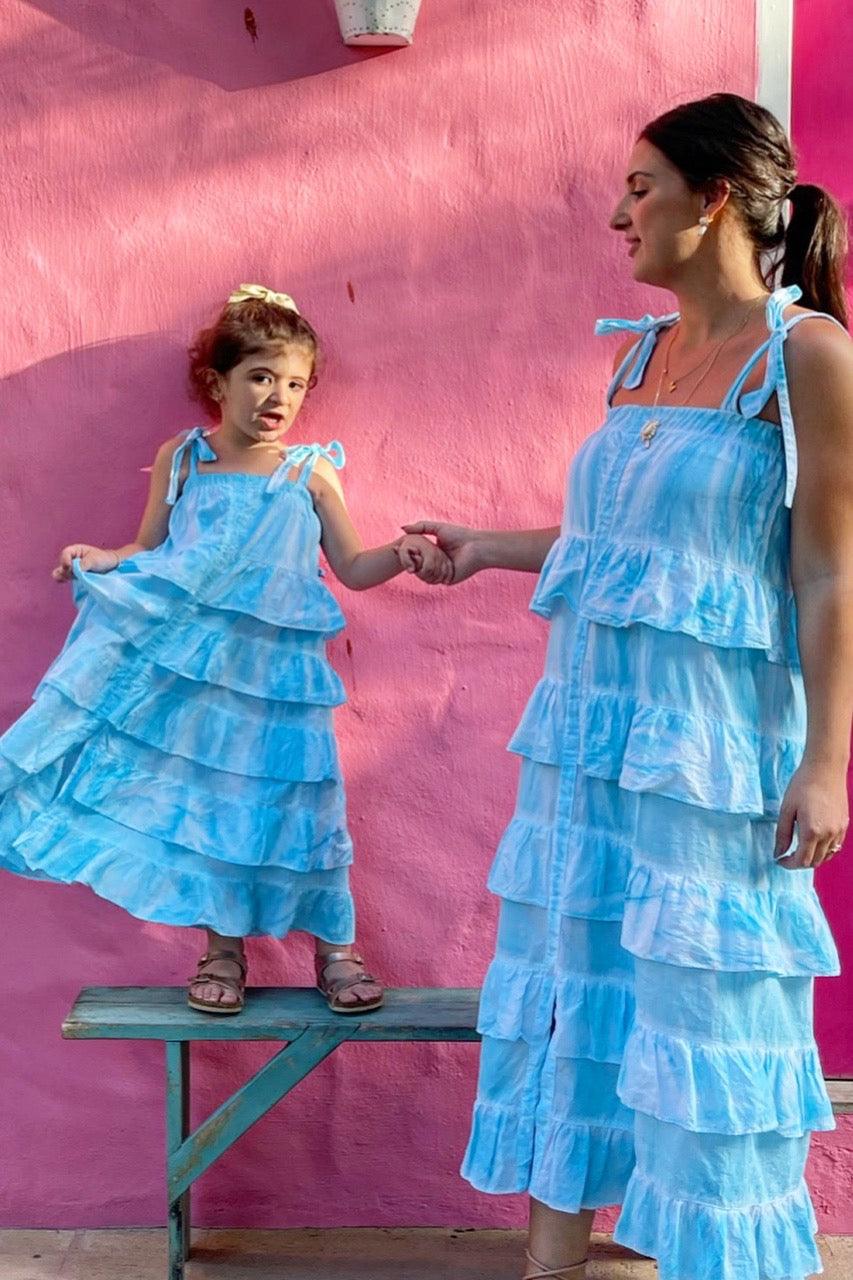 Vestido Azulik Infantil - Sohoostyle