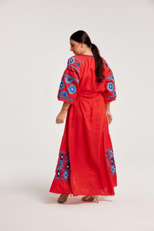 Vestido Marrocos Vermelho - Sohoostyle