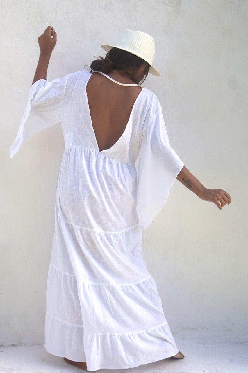 Vestido Iemanjá Branco - Sohoostyle